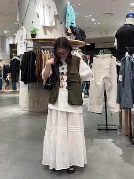 「メガネ女子」｜ichyyyさん（レディース・152cm）の春コーディネート