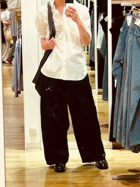 「アイテム（トートバッグ）」を使った、レオンさん（メンズ・175cm）の夏コーディネート