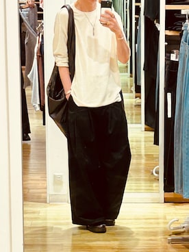 「VINTAGE（ヴィンテージ）のアイテム（ブーツ）」を使った、レオンさん（メンズ・175cm）の夏コーディネート