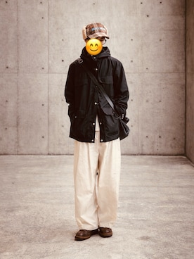 「miu miu（ミュウミュウ）のアイテム」を使った、レオンさん（メンズ・175cm）の冬コーディネート