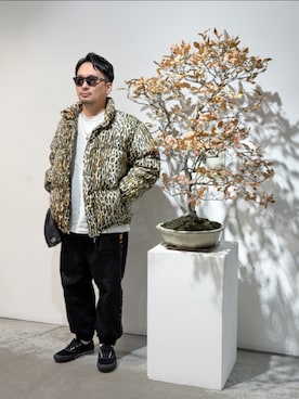 「WACKO MARIA（ワコマリア）のアイテム」を使った、Ronさん（メンズ・170cm）の秋コーディネート