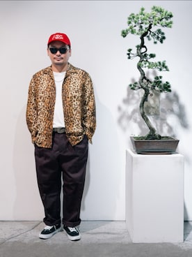 「アイテム（チノパンツ、その他）」を使った、Ronさん（メンズ・170cm）の秋コーディネート