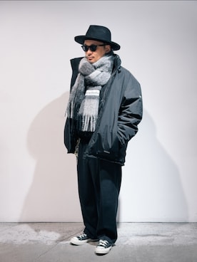 「WACKO MARIA（ワコマリア）のアイテム」を使った、Ronさん（メンズ・170cm）の春コーディネート