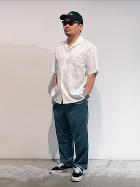 「WACKO MARIA（ワコマリア）のアイテム」を使った、Ronさん（メンズ・170cm）の秋コーディネート