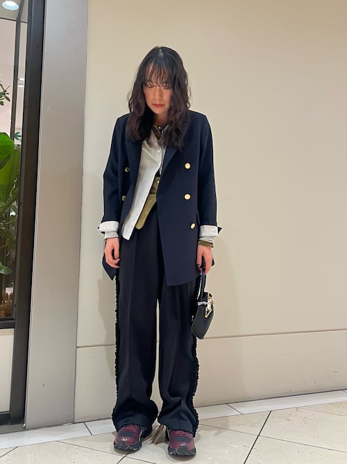 別注』crinkle crinkle crinkle×URBAN RESEARCH FRILL TRACK PANTS