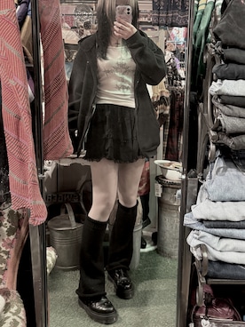 「WEGO（ウィゴー）のアイテム（アクセサリー）」を使った、記録さん（レディース・173cm）の春コーディネート