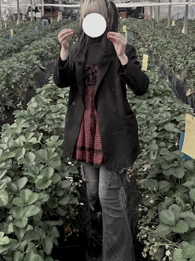 「H&M（エイチ・アンド・エム）のアイテム（ジャケット/アウター）」を使った、記録さん（レディース・173cm）の春コーディネート