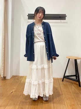 夢実さん（レディース・158cm・20代）の秋コーディネート