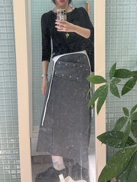 「アイテム（レッグウェア）」を使った、彩心 Sanaさん（レディース・168cm・10代）の秋コーディネート
