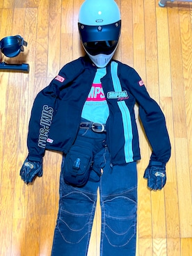 「Harley-Davidson（ハーレーダビッドソン）のアイテム」を使った、yuji4110さん（メンズ・167cm）の冬コーディネート