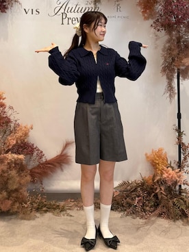 Reiさん（レディース・158cm）の秋コーディネート