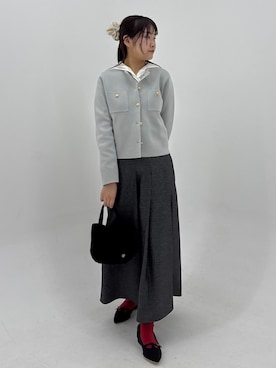 「ROPE' PICNIC（ロペピクニック）のアイテム」を使った、Reiさん（レディース・158cm）の秋コーディネート