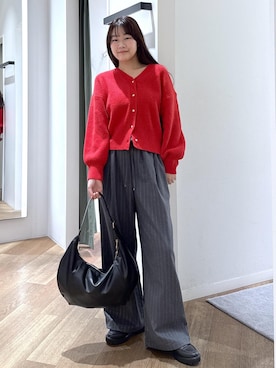 「雨の日コーデ」｜Reiさん（レディース・158cm）の秋コーディネート