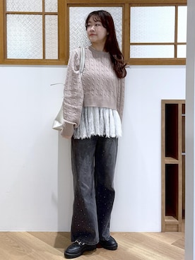 Reiさん(レディース・158cm)の冬コーディネート