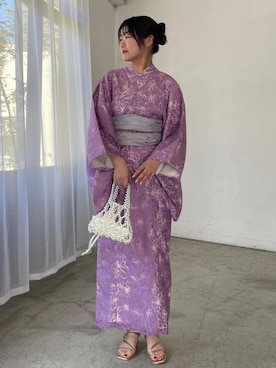 「フェミニンコーデ」｜Reiさん（レディース・158cm）の夏コーディネート