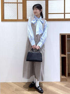 Reiさん（レディース・158cm）の冬コーディネート