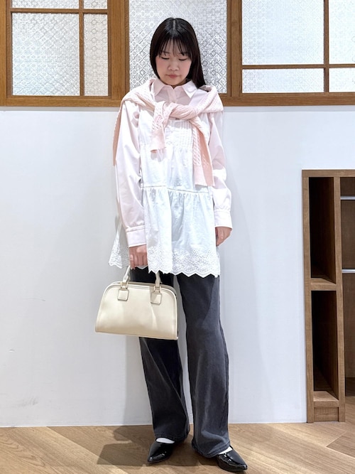 セール】【ROPE' PICNIC×ハローキティ】ワッペンケーブルニット