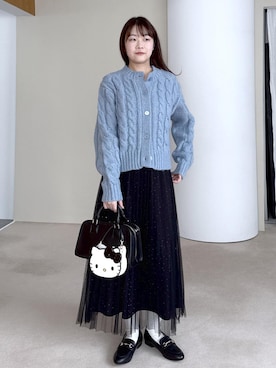 Reiさん（レディース・158cm）の冬コーディネート