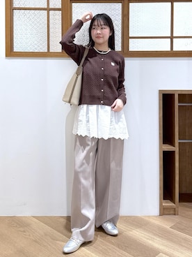 Reiさん（レディース・158cm）の冬コーディネート