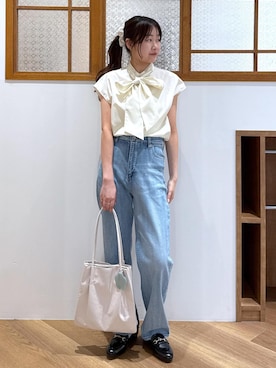 「アイテム（キーホルダー）」を使った、Reiさん（レディース・158cm・20代）の夏コーディネート