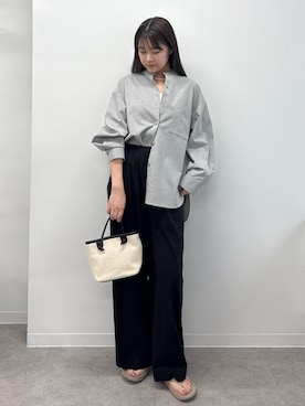「ROPE' PICNIC（ロペピクニック）のアイテム」を使った、Reiさん（レディース・158cm）の夏コーディネート