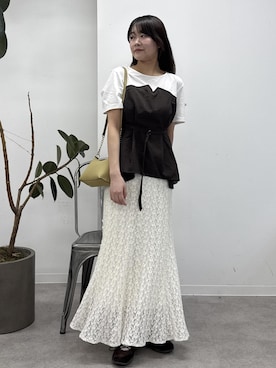 Reiさん（レディース・158cm）の春コーディネート