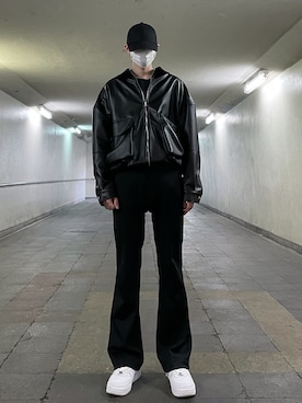 「韓国好きな人と繋がりたい」｜wwwear180cmさん（メンズ・180cm）の春コーディネート
