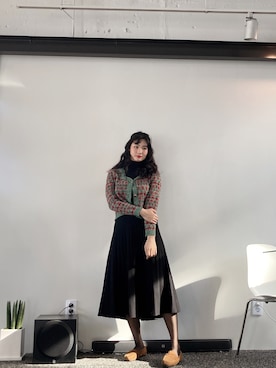 「autumn look」｜시은さん（レディース・172cm）の冬コーディネート