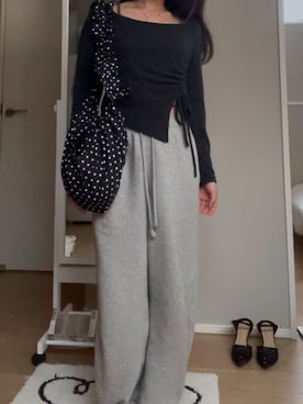 「Shine（シャイン）のアイテム」を使った、moguraさん（レディース・152cm）の春コーディネート