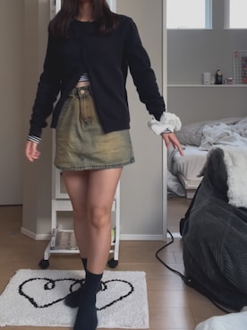 「SHEIN」｜moguraさん（レディース・152cm）の春コーディネート