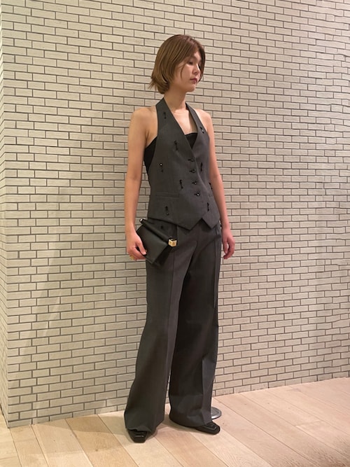 DES PRES（デプレ） ベスト ジレ ソフトウールオックスフォード