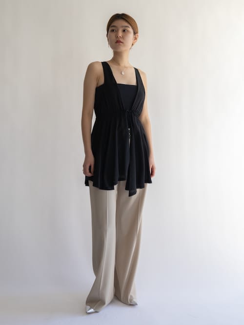 DES PRES - 超美品　デプレ　ペプラムプルオーバーブラウス　ノースリーブ 楽天市場】【UVカット・吸水速乾】 “きれい見え” バックペプラム