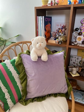 「アイテム（クッション/クッションカバー）」を使った、ちゃみまる🐶さん（レディース・146cm）の夏コーディネート