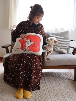 ちゃみまる Actually Snoopyのクッション クッションカバーを使ったコーディネート Wear