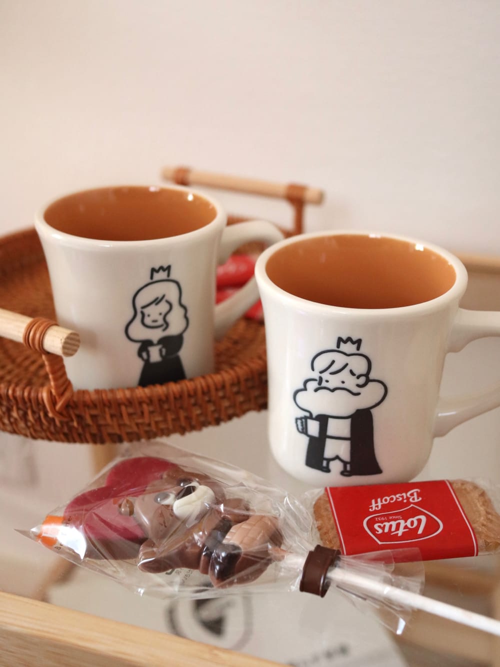 「マグカップ、ペア、食器、ラタン、トレイ、インテリア雑貨、インテリア、BIRTHDAY BAR」｜「BIRTHDAY BARの【COFFEE BOY×BIRTHDAY BAR】 ペア マグカップ（グラス/マグカップ/タンブラー、その他）」を使った、ちゃみまる🐶さん（レディース・146cm）の春コーディネートの1枚目の写真