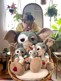 35cm BIRTHDAY BAR グレムリン ギズモ ぬいぐるみ ミントグレー BIRTHDAY BAR（バースデイバー）の「【GREMLINS グレムリン