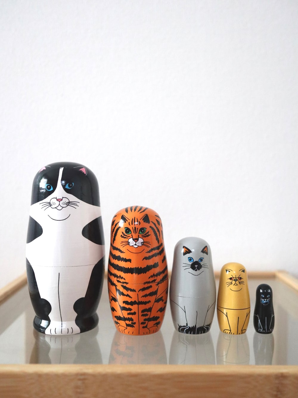 「マトリョーシカ、ネコ、猫、インテリア、インテリア雑貨、BIRTHDAY BAR」｜「BIRTHDAY BARのFELINE5  ネコ マトリョーシカ（インテリア雑貨、その他）」を使った、ちゃみまる🐶さん（レディース・146cm）の秋コーディネートの1枚目の写真