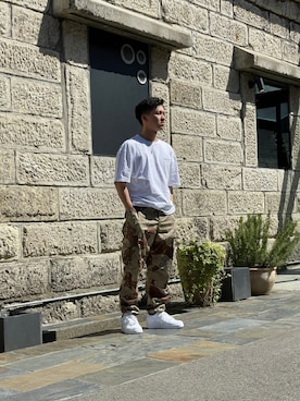 「ROTHCO（ロスコ）のアイテム」を使った、blackstreetsさん（メンズ・173cm）の冬コーディネート