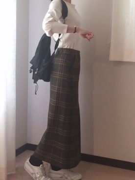 「BEAUTY&YOUTH UNITED ARROWS」｜「アイテム（腕時計）」を使った、akiyoさん（レディース・158cm）の冬コーディネート