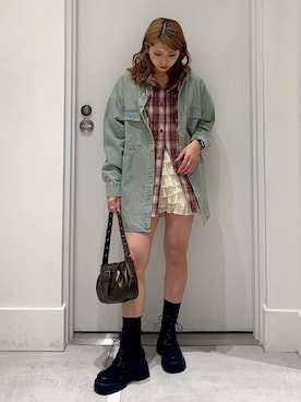 hm2931さん（レディース・159cm）の春コーディネート