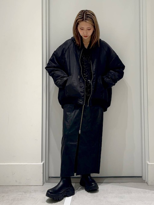 セール】【2024FW】袖シャーリングMA1（MA-1）｜FOREVER 21
