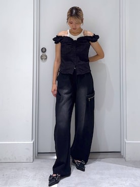 「アイテム（パンプス）」を使った、hm2931さん（レディース・159cm・20代）の夏コーディネート