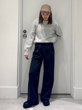 「アイテム（帽子）」を使った、hm2931さん（レディース・159cm・20代）の冬コーディネート