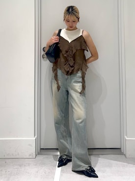「アイテム（パンプス）」を使った、hm2931さん（レディース・159cm・20代）の春コーディネート