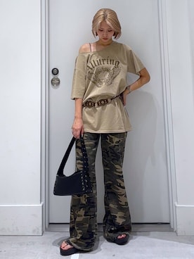 hm2931さん（レディース・159cm）の夏コーディネート