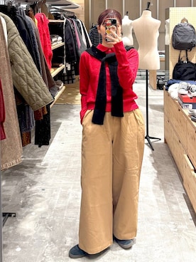 「GEORGE'S（ジョージズ）のアイテム」を使った、hm2931さん（レディース・159cm）の秋コーディネート