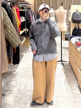 「アイテム（帽子）」を使った、hm2931さん（レディース・159cm・20代）の秋コーディネート