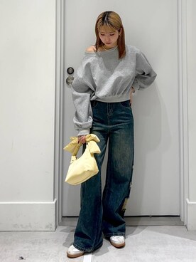 「FOREVER 21（フォーエバー トゥエンティーワン）のアイテム（アクセサリー）」を使った、hm2931さん（レディース・159cm）の冬コーディネート