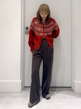 hm2931さん（レディース・159cm）の冬コーディネート