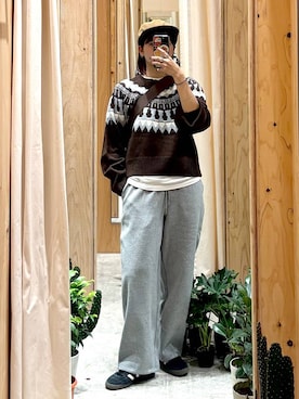 「GEORGE'S（ジョージズ）のアイテム」を使った、hm2931さん（レディース・159cm）の秋コーディネート